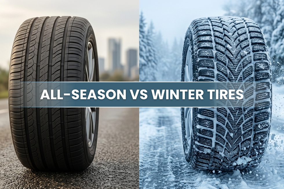 All-Season vs Winter Tires in Ontario: Which One Should You Choose