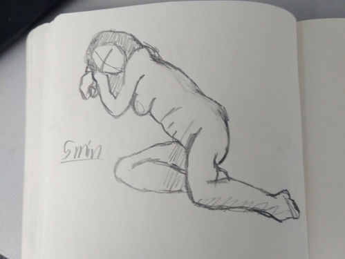 Life drawing online session