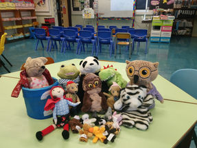 New Friends in the English Room!