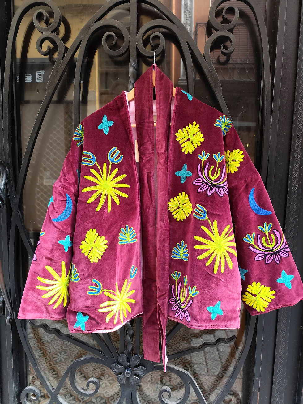 Miniatura: Chaqueta de terciopelo Tiger