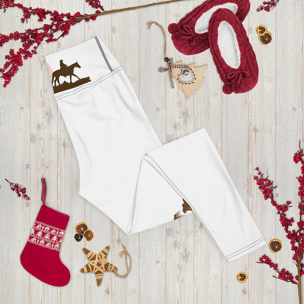 Thumbnail: Giddy-up Riders Yoga Leggings