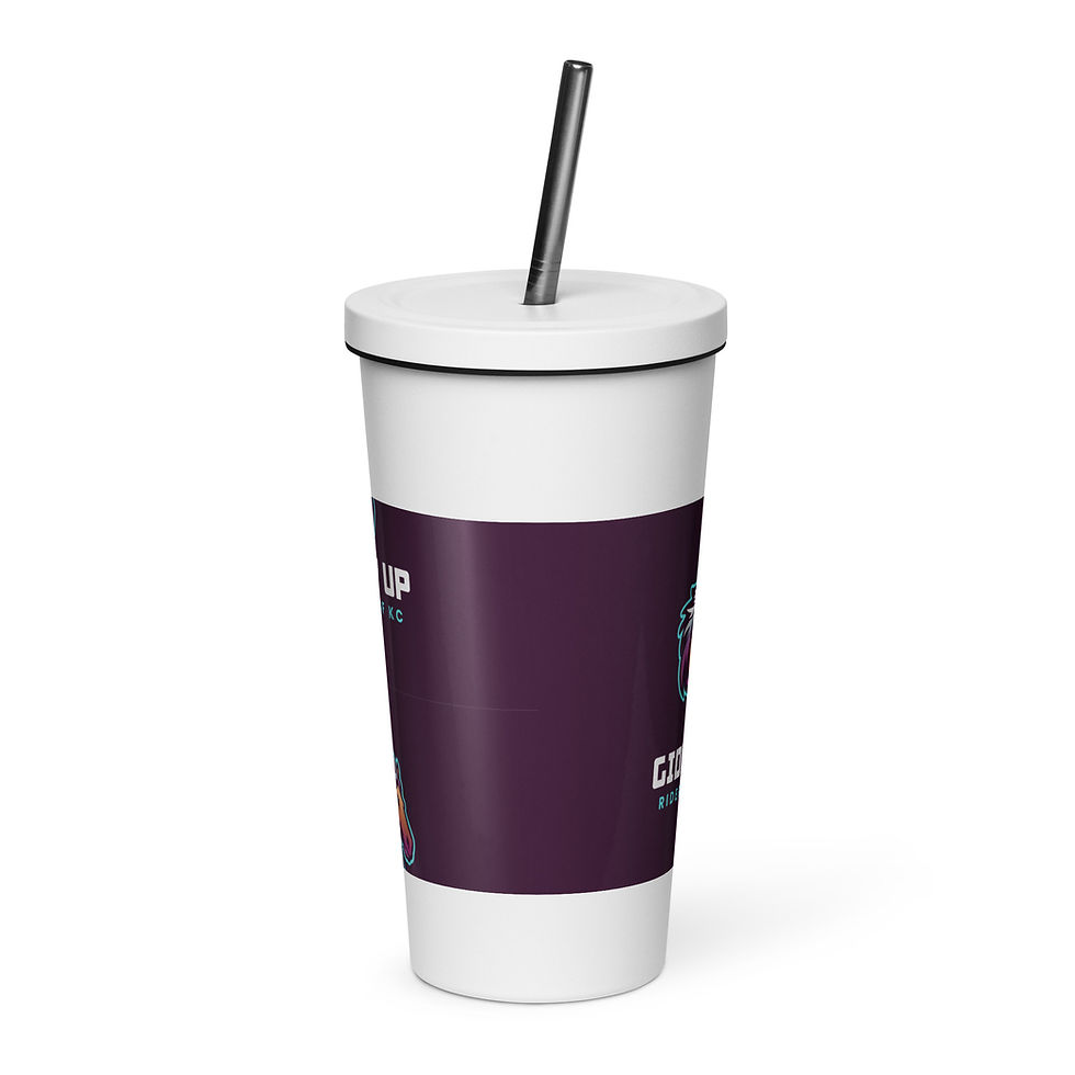 Thumbnail: Insulated tumbler with a straw
