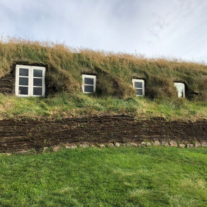 Glaumbær, Casas de turba.