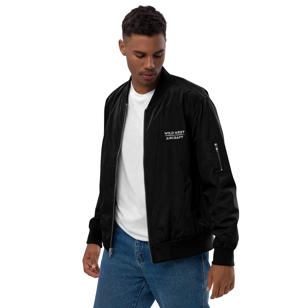 Thumbnail: Premium recycled bomber jacket