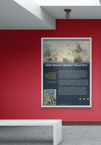 Interpretation Panel Design | HMS Unicorn, Dundee