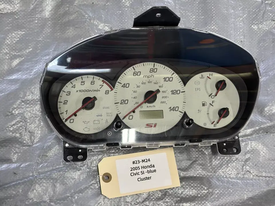 2002-05 Honda Civic Si M/T Gauge Cluster Speedometer Instrument OEM Hatchback