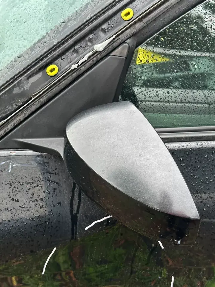 2003-09 Nissan 350Z Driver Side Left Door Mirror Black Heated Glass OEM (2008)