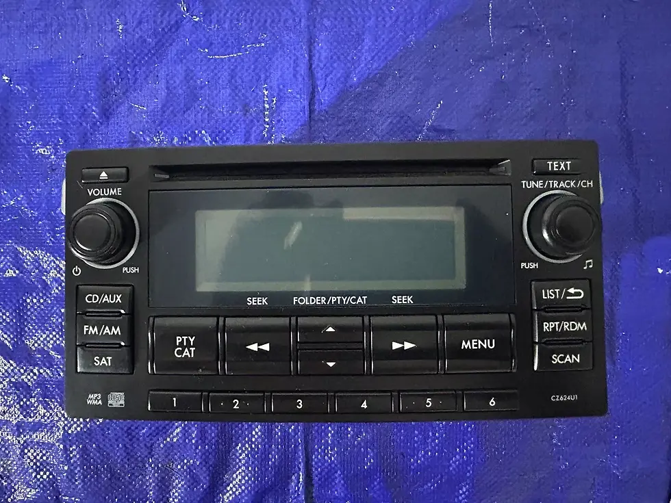 2012 Subaru WRX Impreza Radio OEM