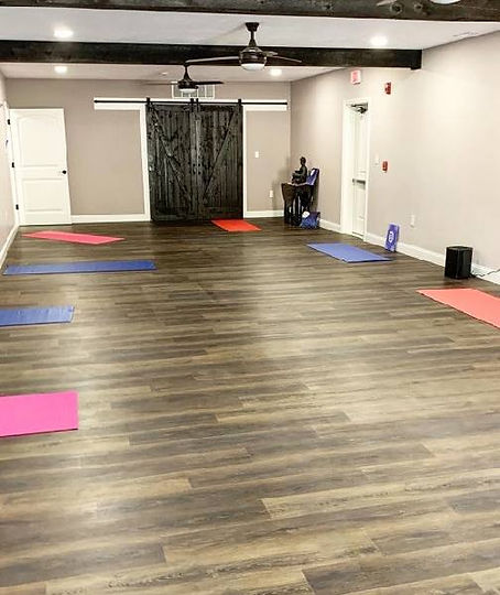 Yoga Studio at Massage at Moon River Wellness Center, Pelham, NH