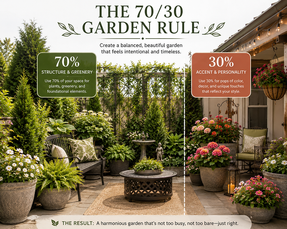 The 70/30 Rule: A Design Principle for Small Spaces