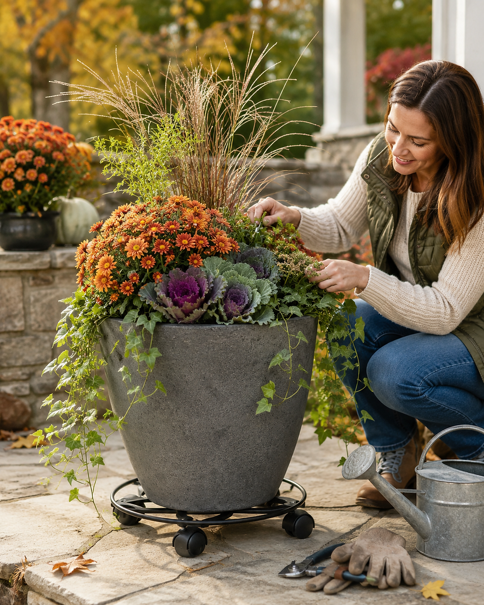 Caring for Fall Containers