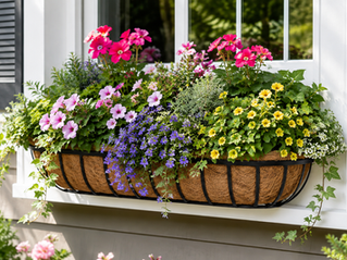 How to Plant a Window Box Step-by-Step