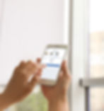 Setting your scene on the Shade Connector app