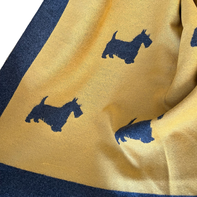 Thumbnail: scotty dog scarf reverse view