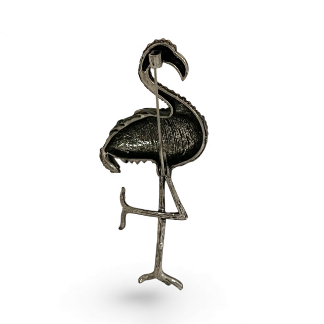 flamingo brooch