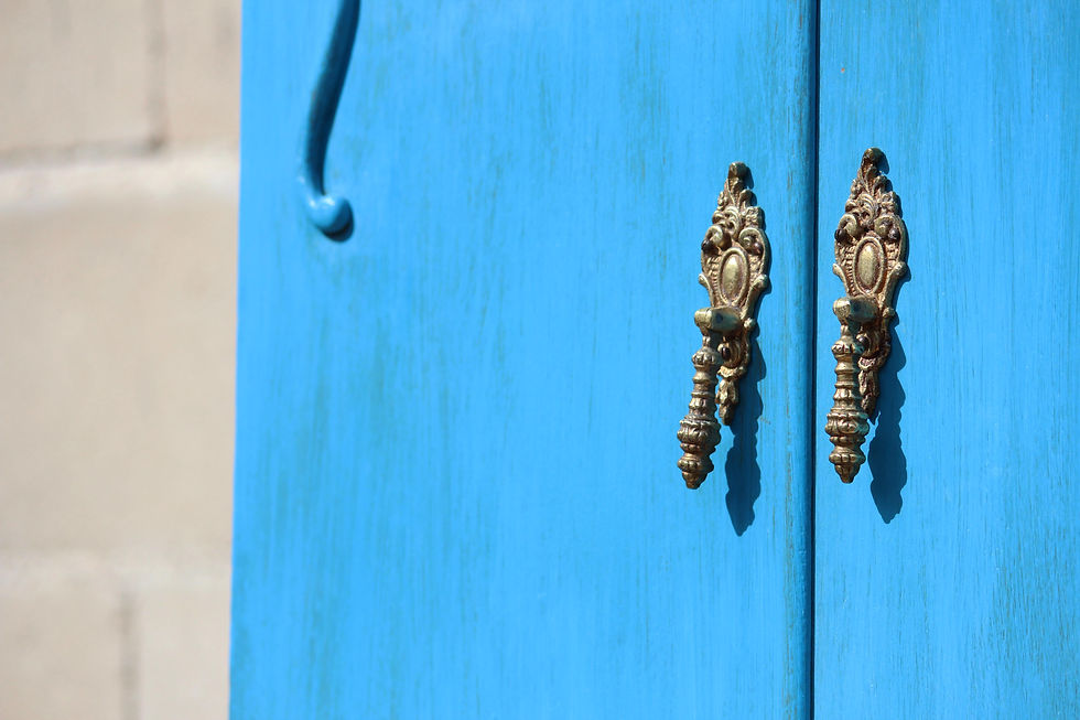 Thumbnail: Mesilla azul turquesa