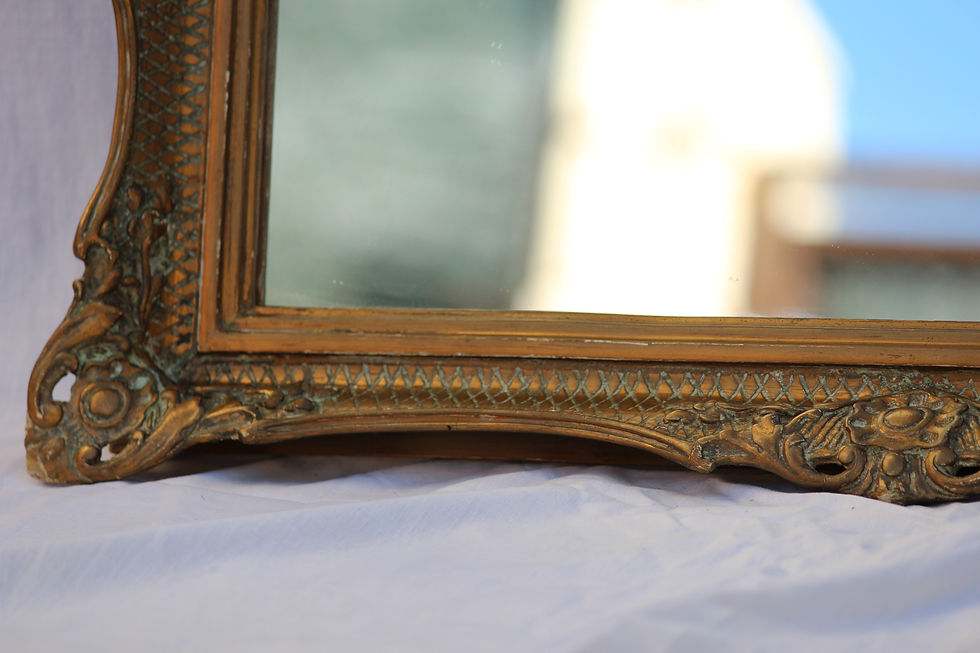 Thumbnail: Espejo madera y escayola