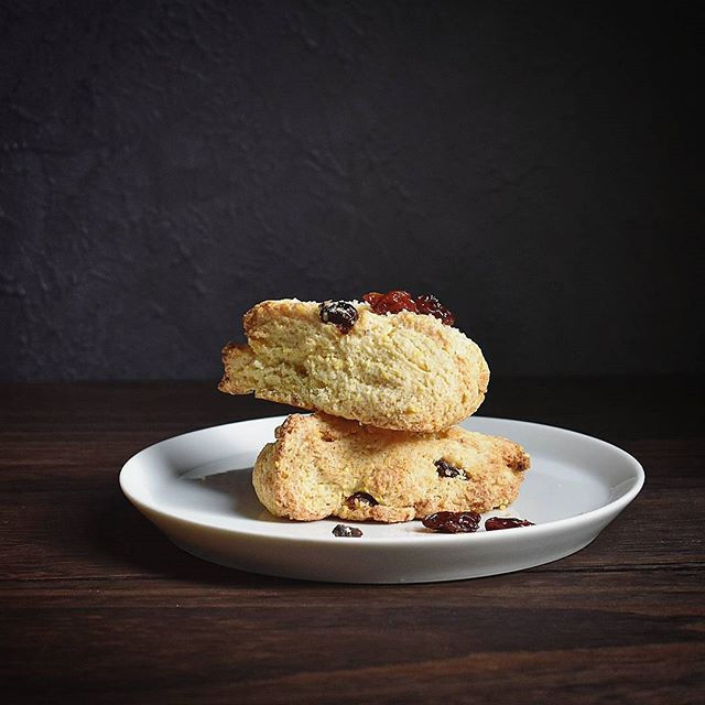 Cornmeal Cherry Scones