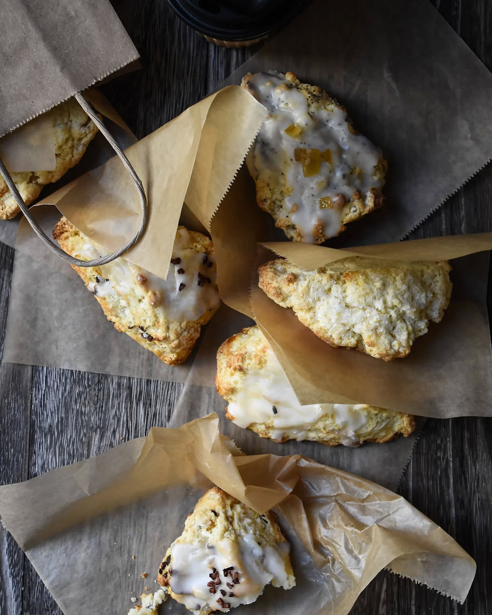 Lemon Currant Scones