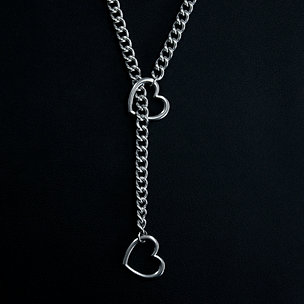 Heart Slip Chain - Stainless Steel