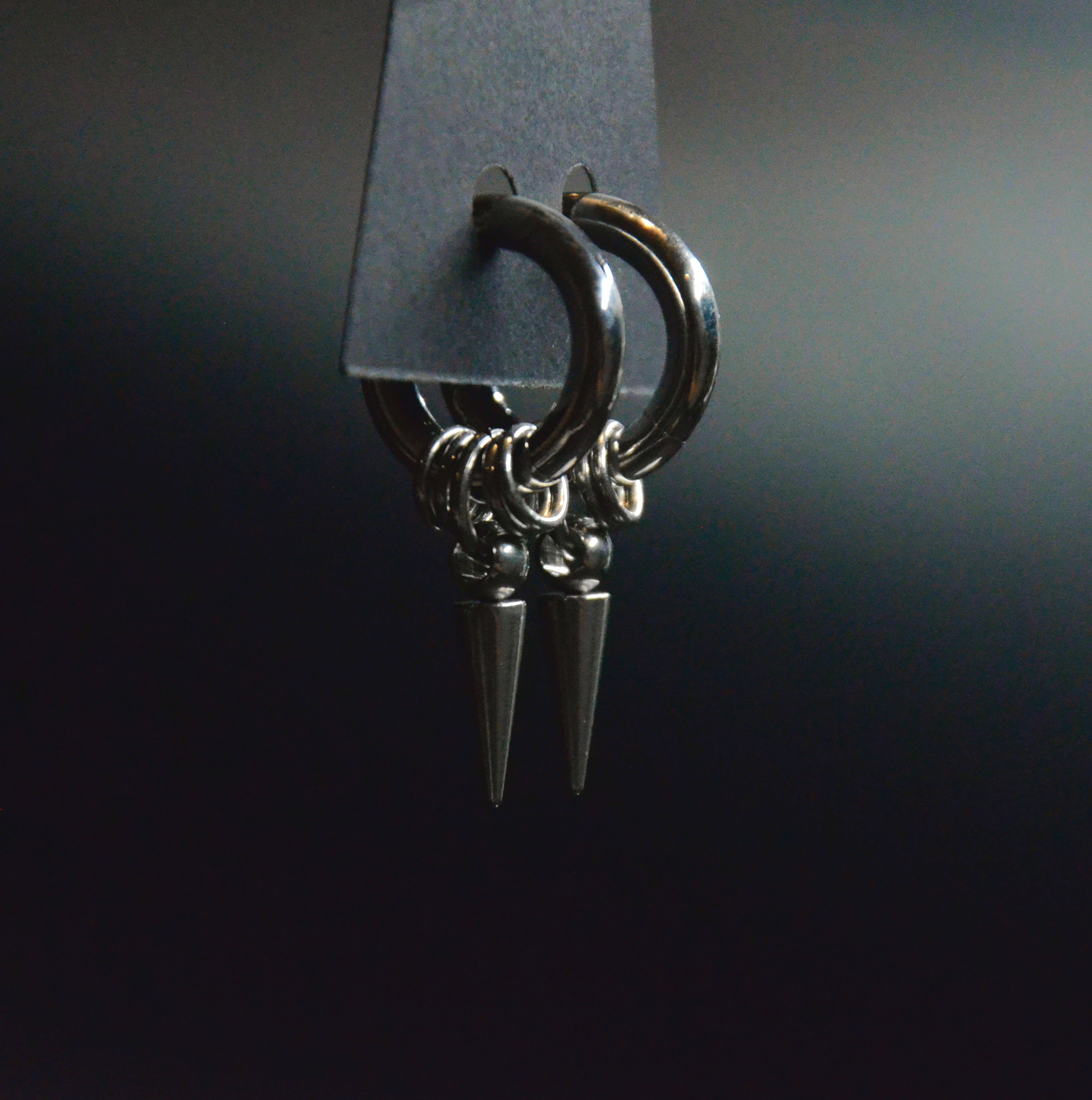 Thick Spike Earrings