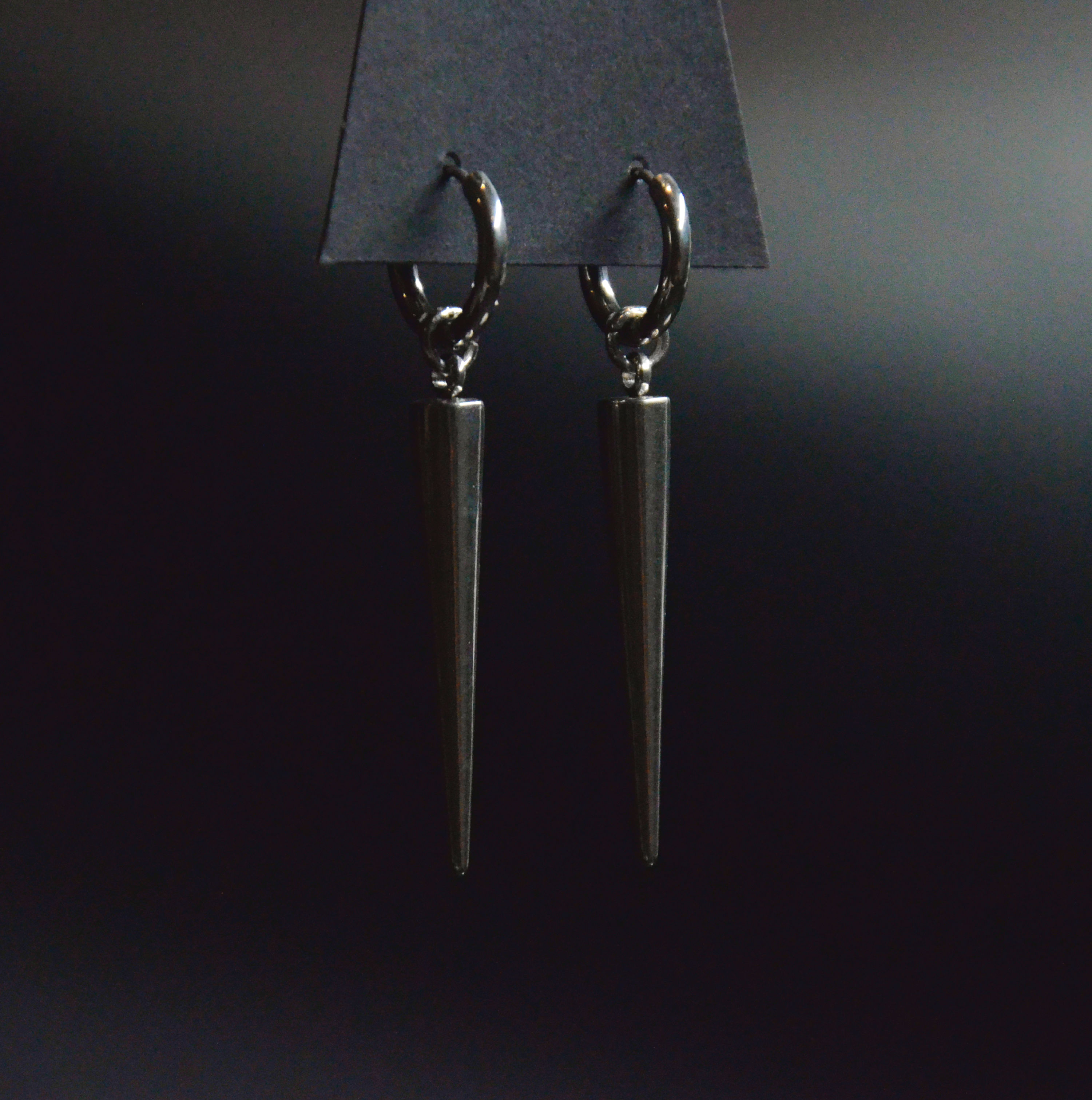 Long Spike Earrings
