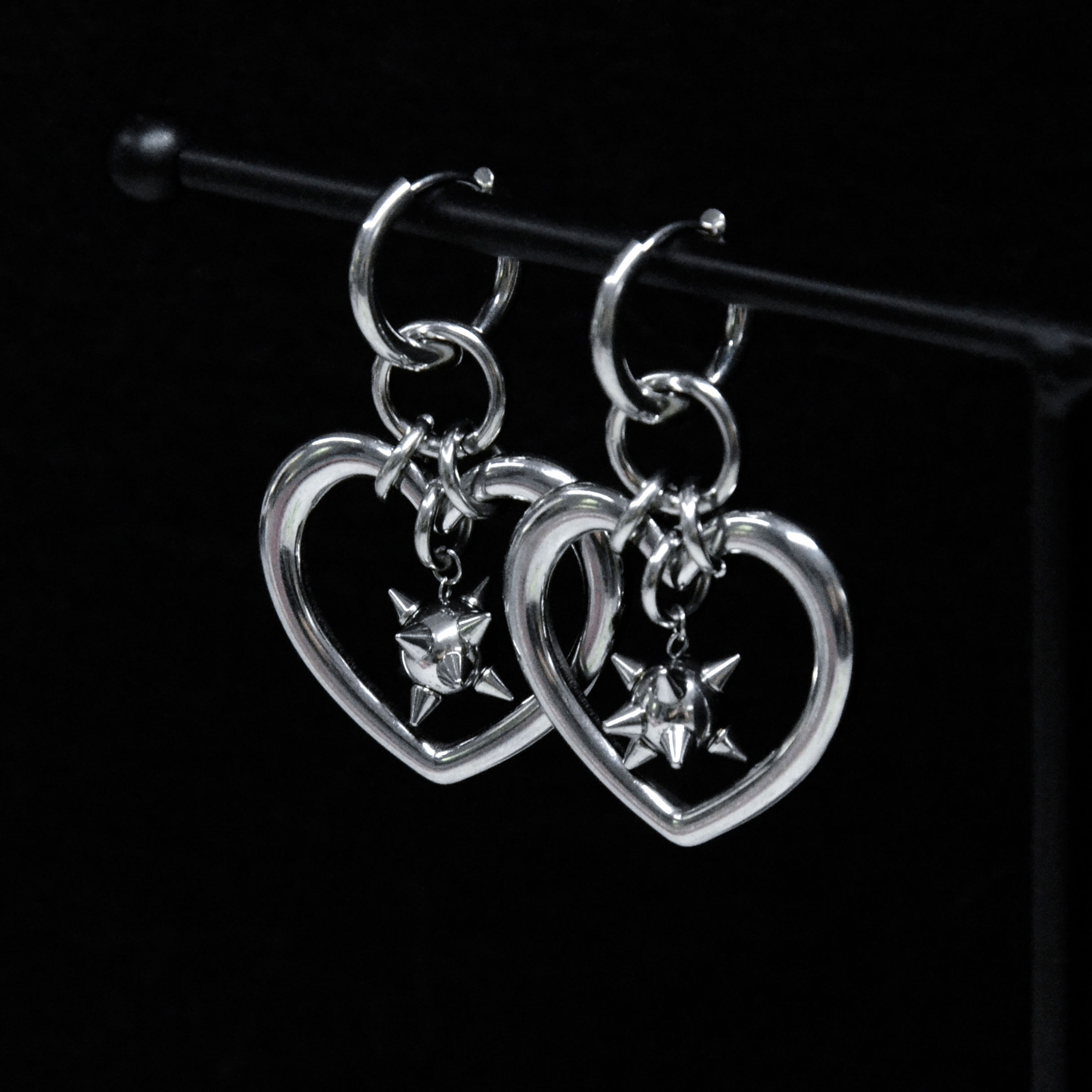 Flail of Hearts Earrings