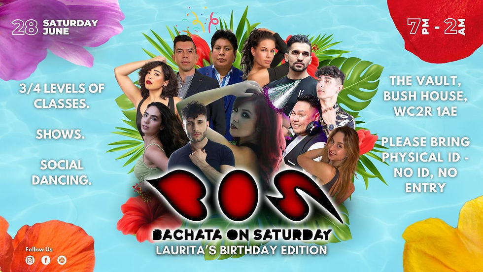 BOS - Bachata On Saturday: Laurita's Birthday!