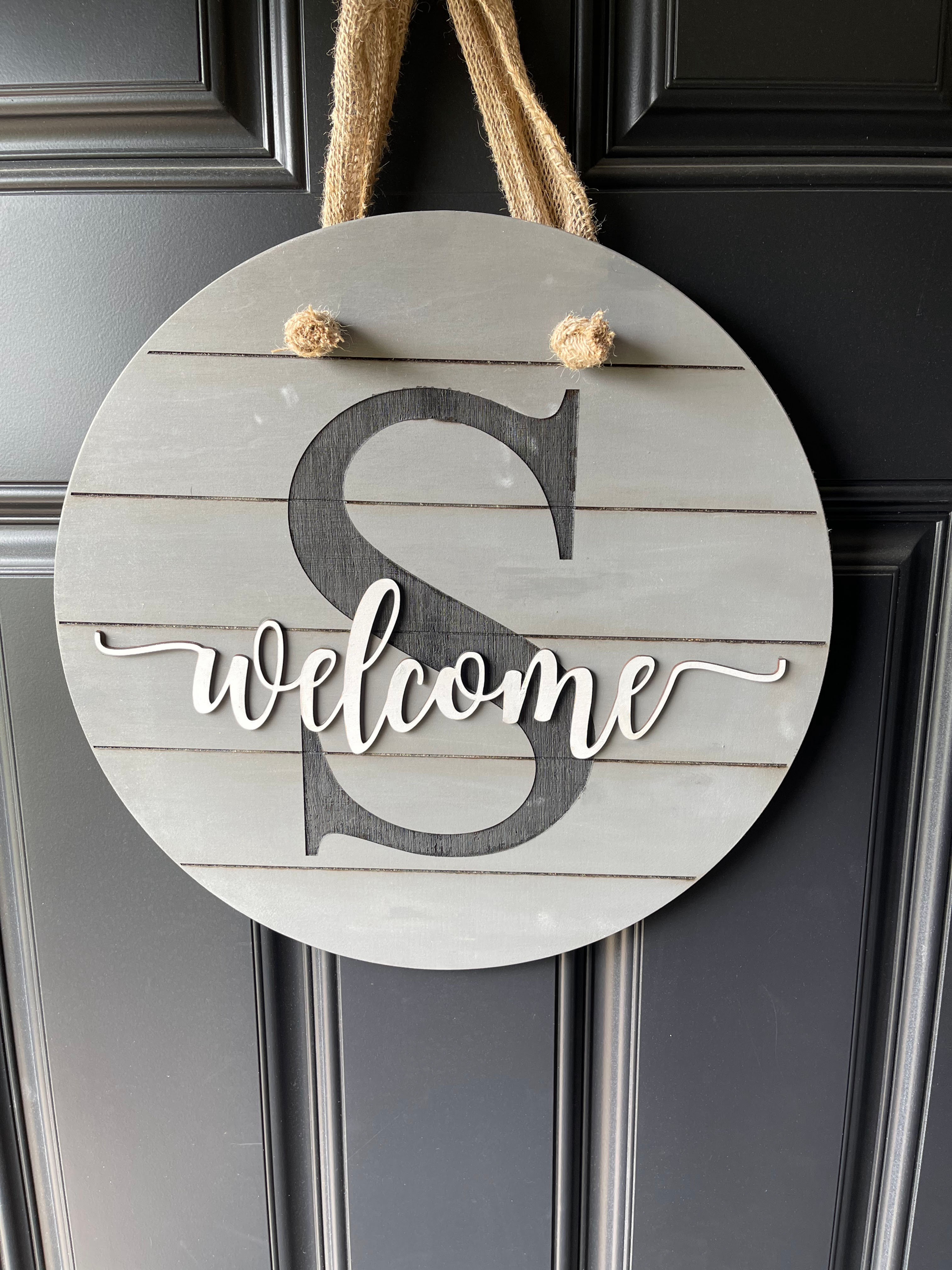 Custom Welcome Round