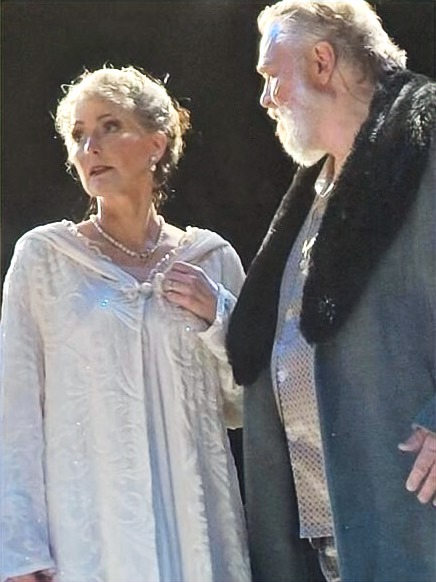 Michelle Sundwall as Ida Straus in Titanic the Musical, displaying her exceptional talent as a versatile soprano and captivating actress at Hale Centre Theatre, Sandy, Utah.