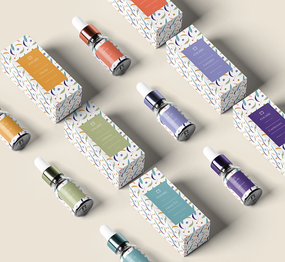 Eucalia Essential Oil Packaging and Brand Design
