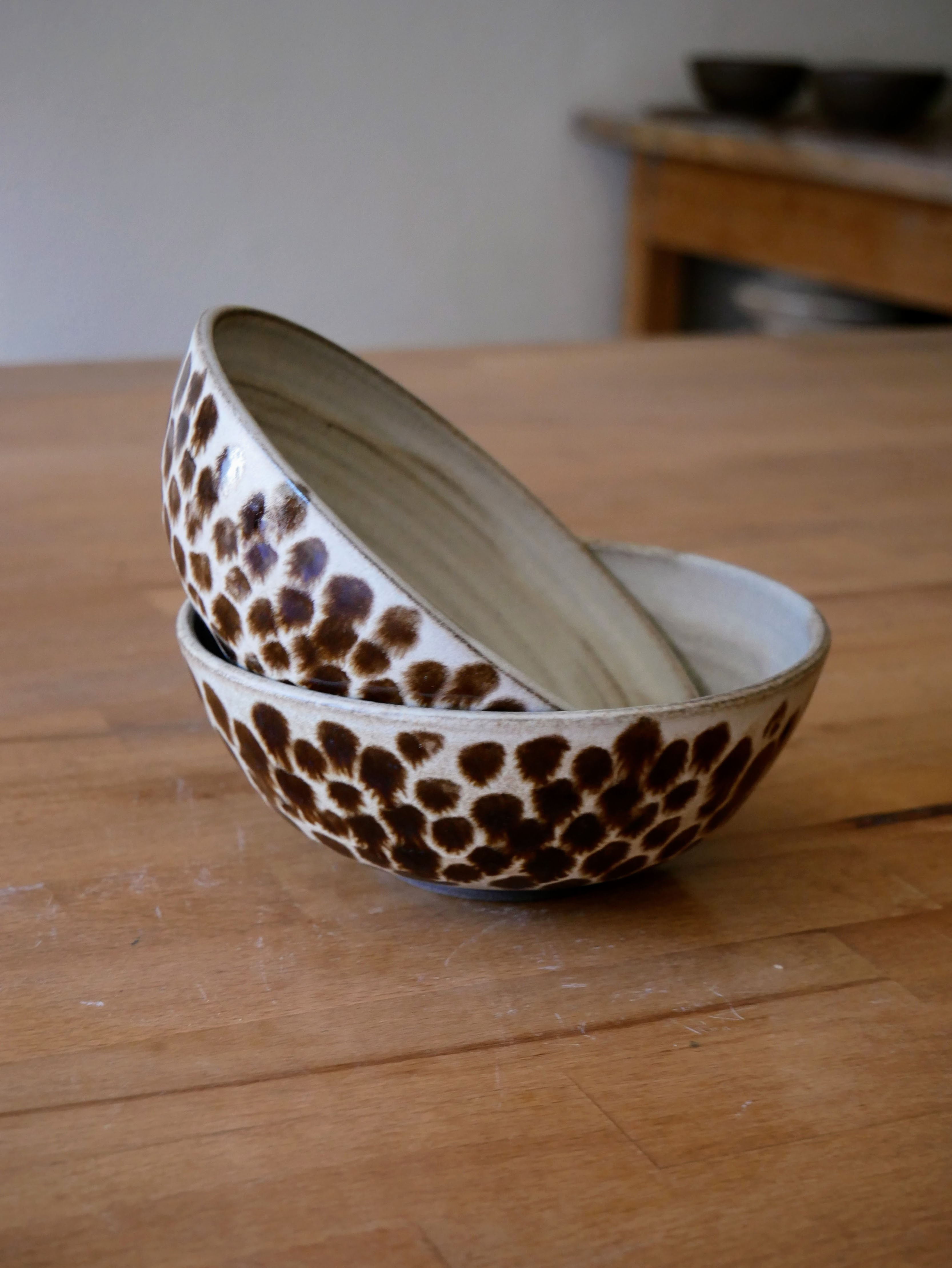 Tečkovaná miska ~ 450 ml