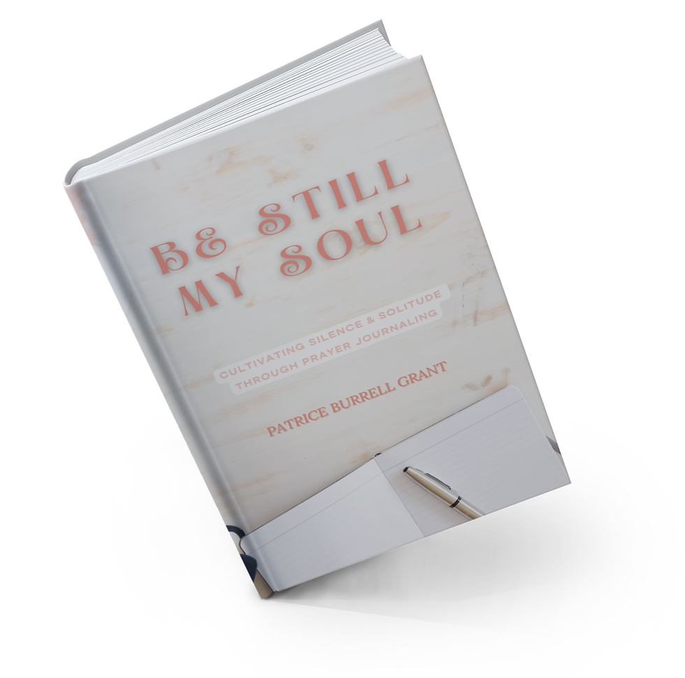 Click the link to grab your copy:  Be Still My Soul Prayer Journal Book | L.A.C.E. Legacy