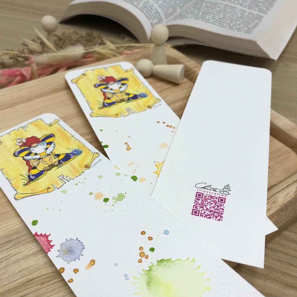 Miniature : Marque-page Gnome « X »