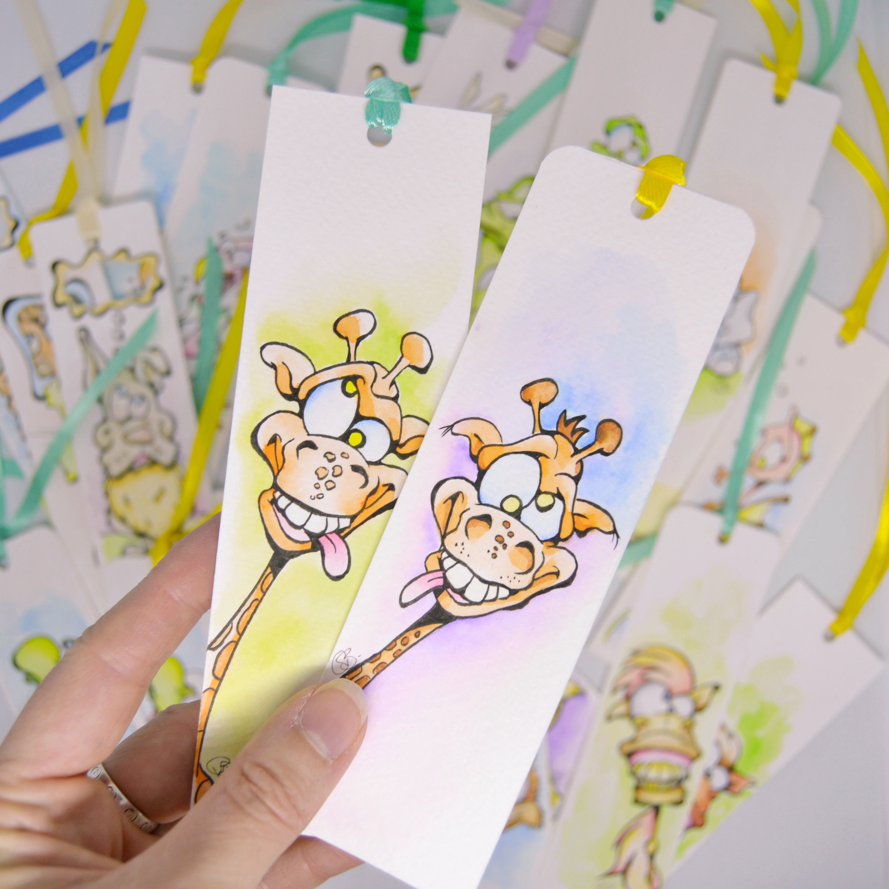 Marque-page les Girafes