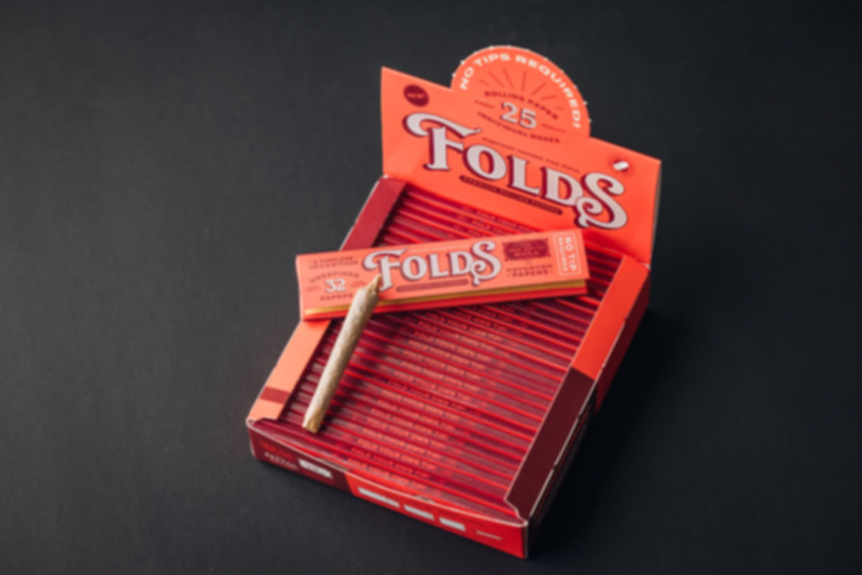 25ct Box Folds Rolling Paper
