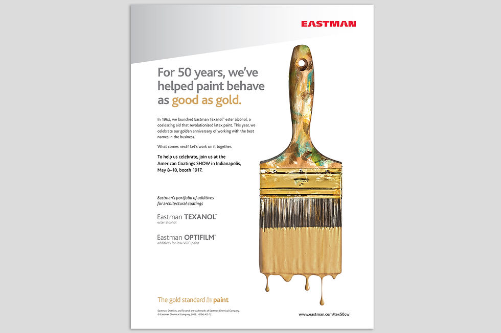 Eastman good as gold ad