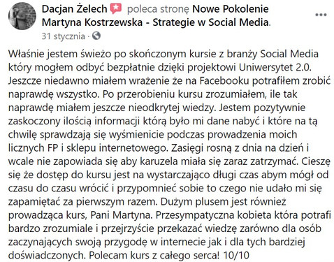 Opinia Dacjana