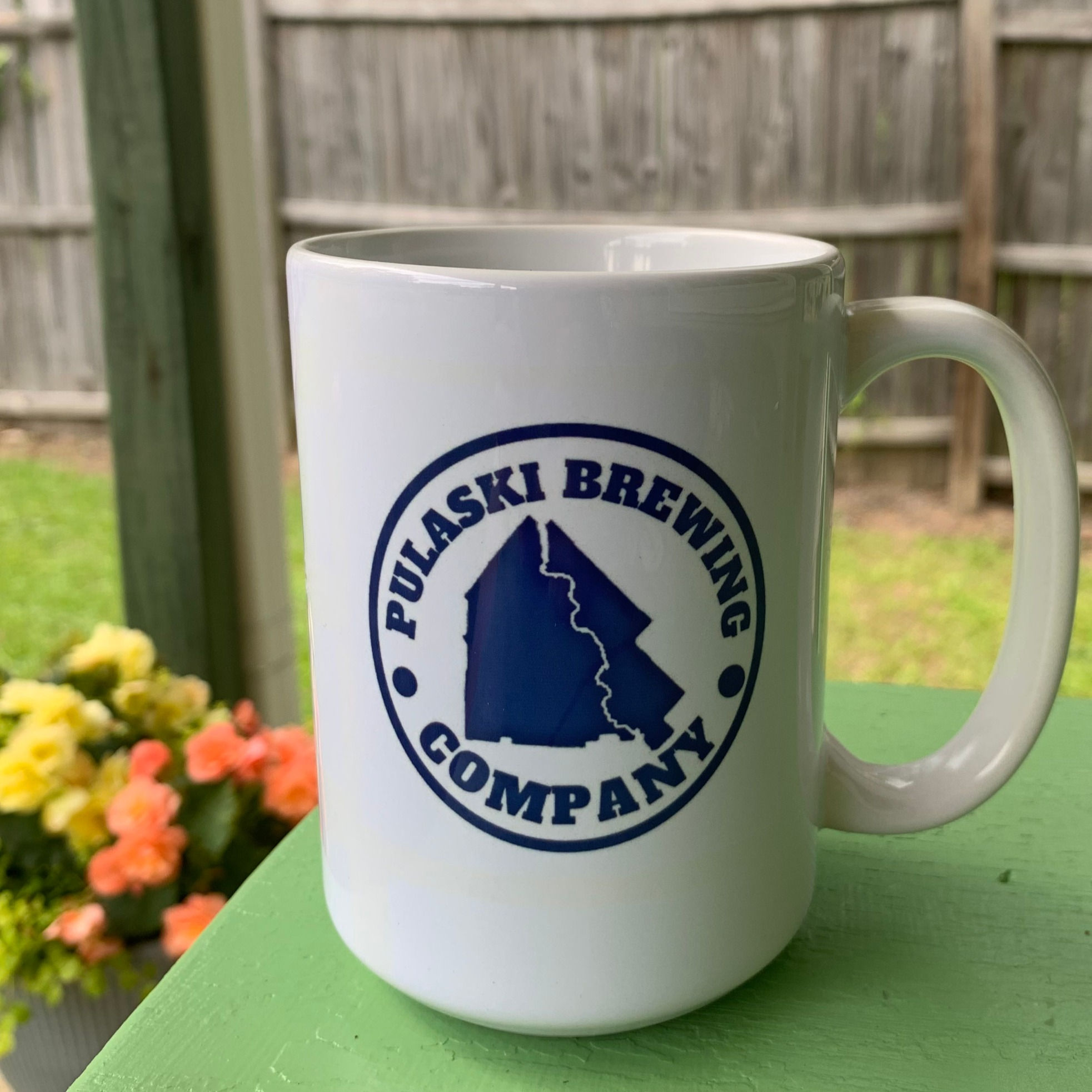 DOUBLE SIDED LOGO MUG