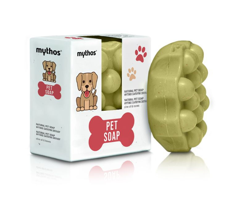 Natural bar soap for dogs with olive oil 100g Flax