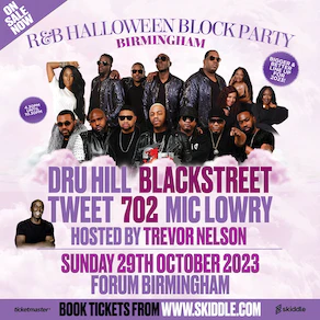 R&B Block Party BIRMINGHAM Halloween 2023