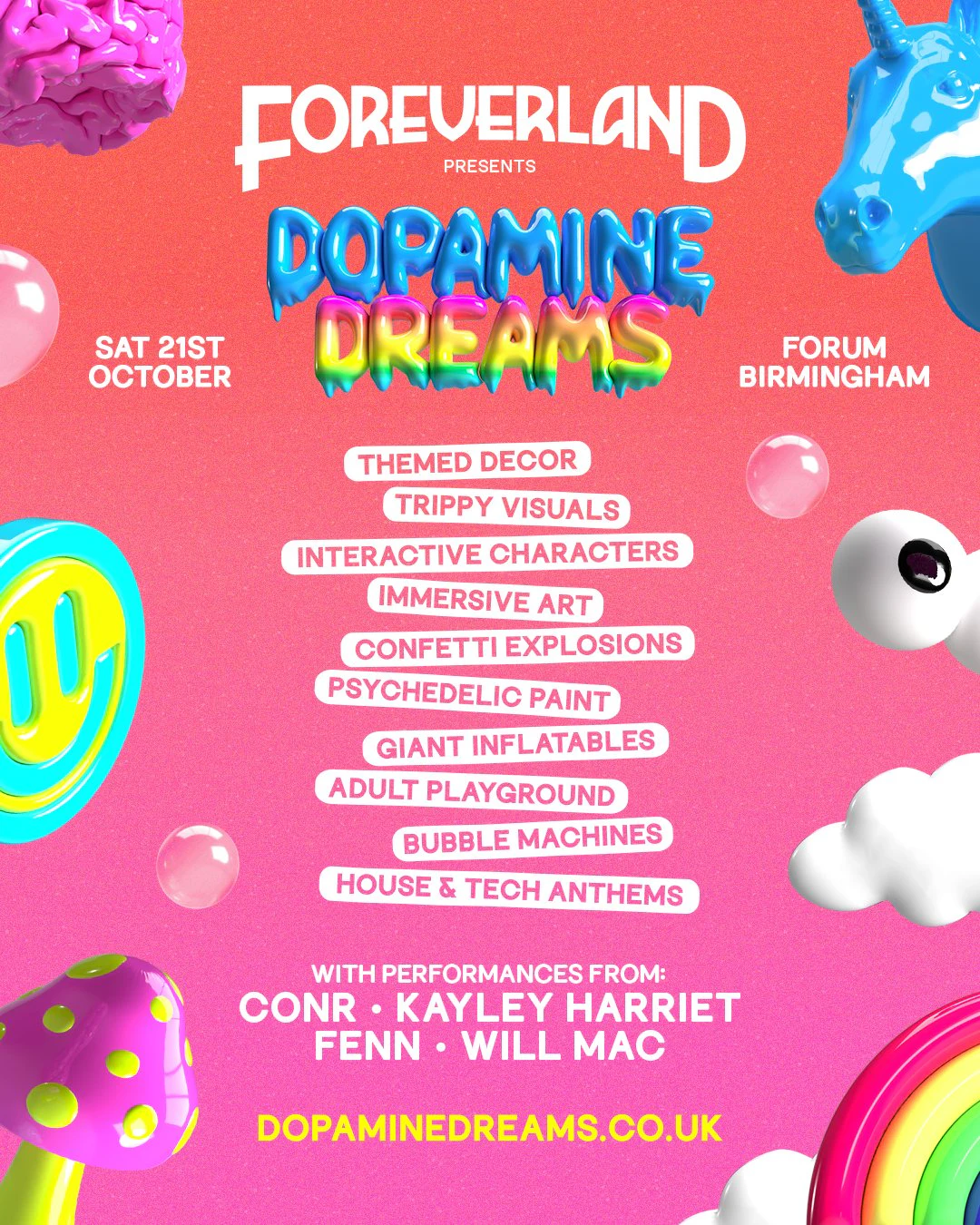 Foreverland Birmingham: Dopamine Dreams