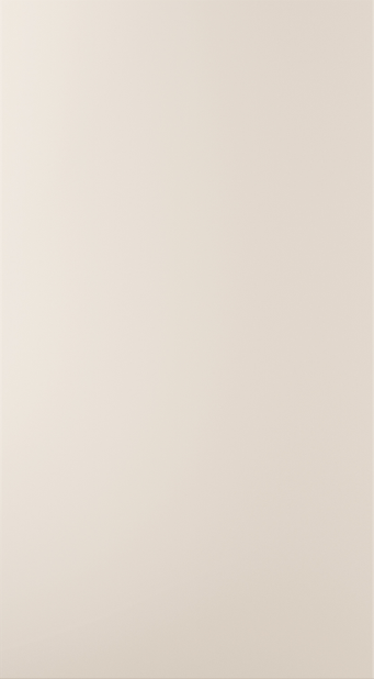 Zola Matte kitchen door in Shell, available from Potters Interiors in Gravesend.