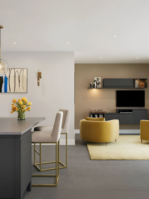 Ellisse kitchen by Potters Interiors in Gravesend.