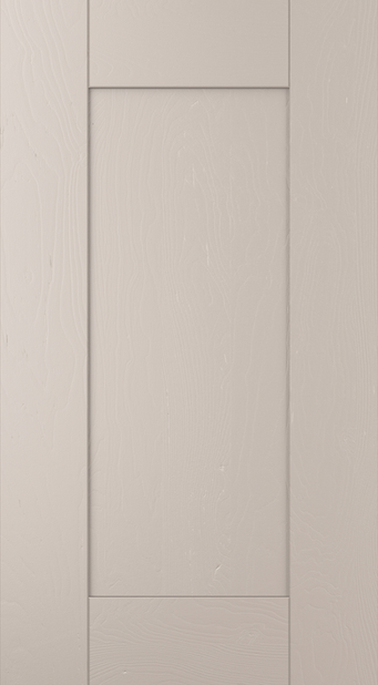 Madison kitchen door in Cashmere, available from Potters Interiors in Gravesend.