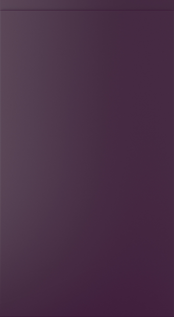Strada Matte kitchen door in Deep Heather, available from Potters Interiors in Gravesend.