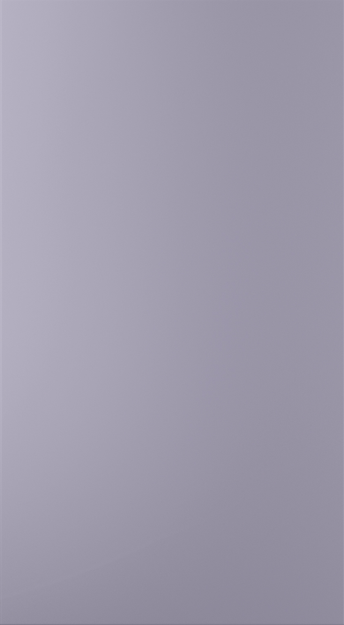 Zola Matte kitchen door in Lavender Grey, available from Potters Interiors in Gravesend.