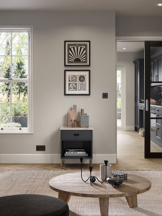 Pembridge kitchen in Indigo by Potters Interiors in Gravesend.