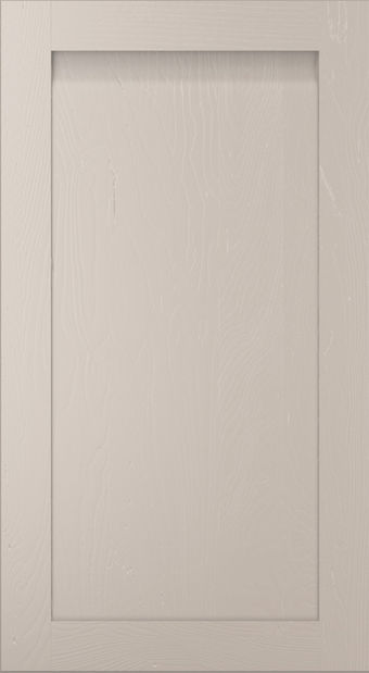Harborne kitchen door in Cashmere, available from Potters Interiors in Gravesend.