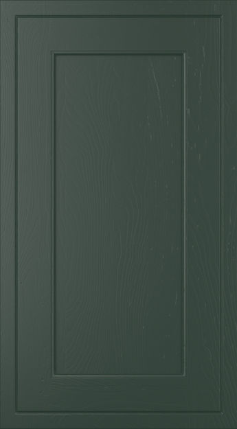 Wakefield kitchen door in Heritage Green, available from Potters Interiors in Gravesend.
